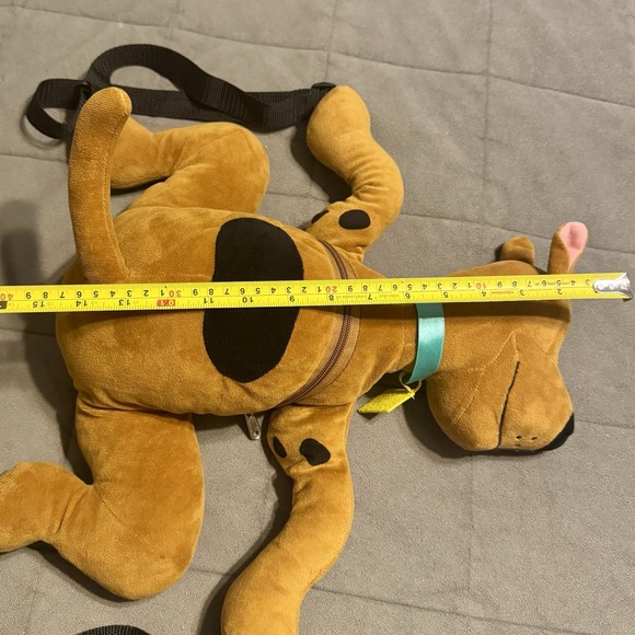 Scooby-Doo Plush Backpack Purse Hanna-Barbera 2023 15" - Picture 10 of 12